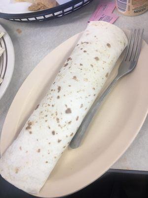 Breakfast burrito