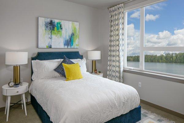 Spacious Bedrooms with Large Windows