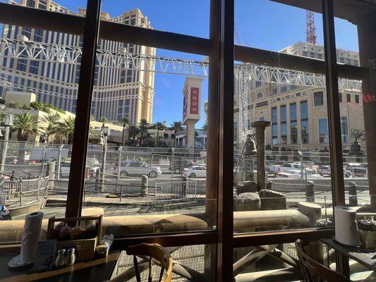 View of Las Vegas Blvd/Strip from seating