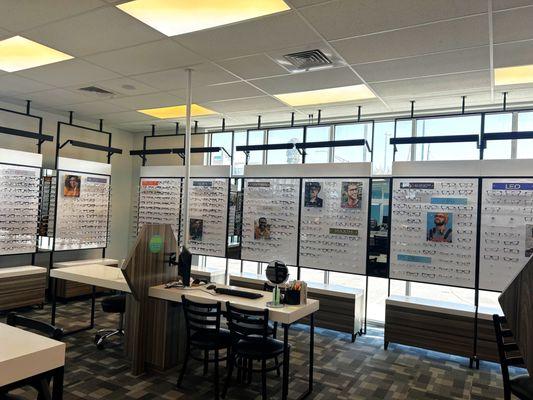 Store Interior at Stanton Optical Store Del City OK 73115