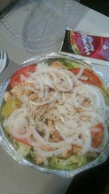 Grilled chicken salad