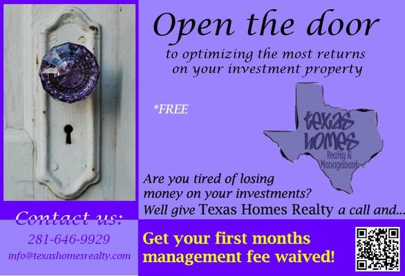 Property Management Flyer