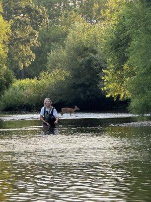 Fly fishing