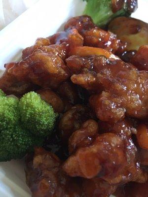 Orange chicken