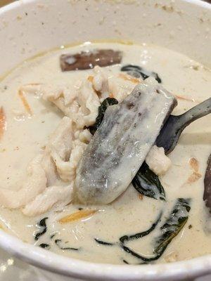 Green curry chicken