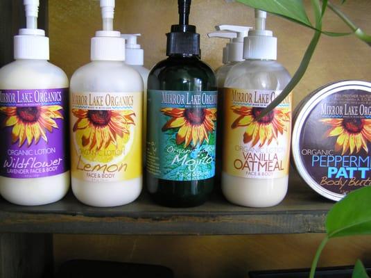 Organic products for your organic body.