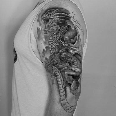 dragon tattoo