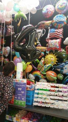 Warning spent $40 on ballons.they over filled them .soon as I hit the tep change outside all popped but one...would not discount or refund.