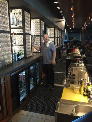 Adam, the magic bartender! Come in for happy hour, you'll find me here.