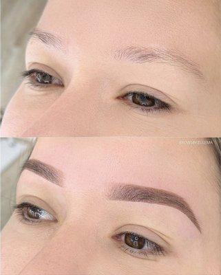 Brow Wax & Hybrid Tint