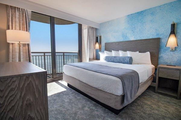 Ocean view bedroom