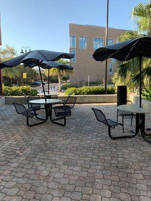 Outdoor seating