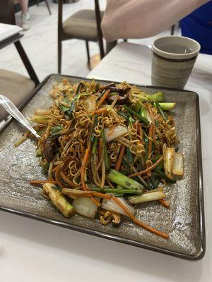 XO stir fried instant noodle