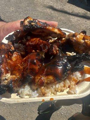 Teriyaki Grilled Chicken and Rice