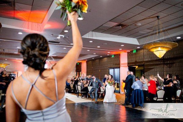 Reception Room at Del Rio Country Club  Photo by: Monica Dawn Photography www.monicadawn.com