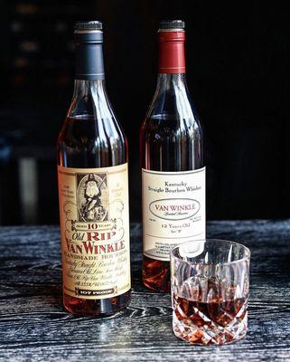 The coveted Pappy Van Winkle Bourbon