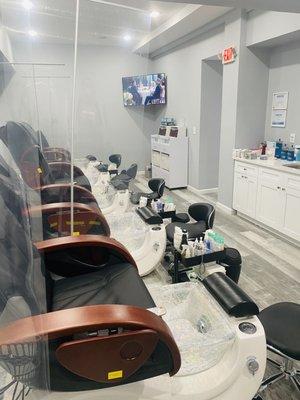 Pedicure Area