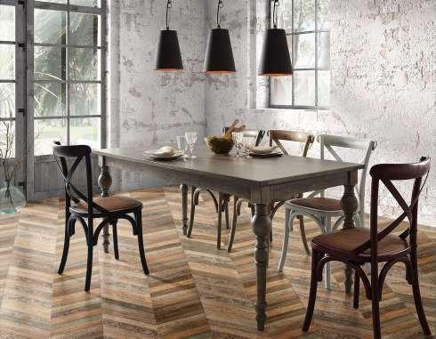 Relic Series porcelain wood look tile from Europe