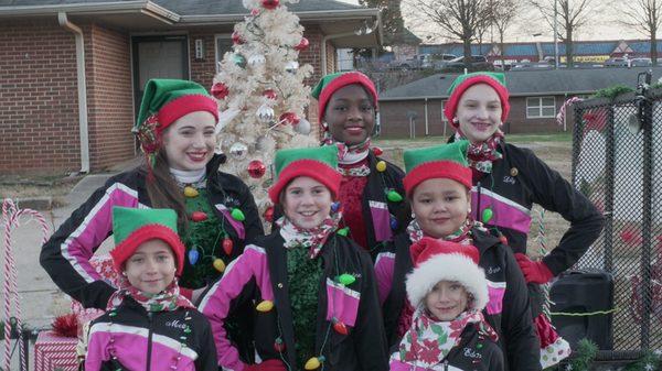 All little cold weather can't keep the smiles off our faces! Hometown Christmas Parade in Historic Downtown Lawrenceville, 2019.