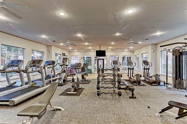 Fitness Center open 24/7 for Residents