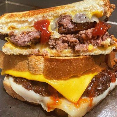 Meatloaf Grilled Cheese Special