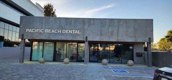 Front of new dental office