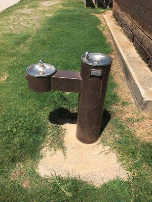 One of these water fountains works