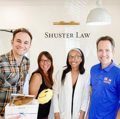 Shuster Law Firm at your service.