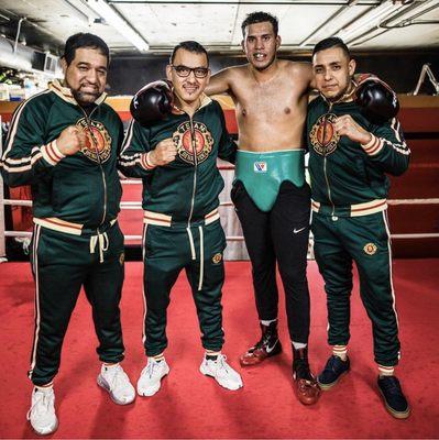 José Benavidez and David Benavidez with Team Benavidez.