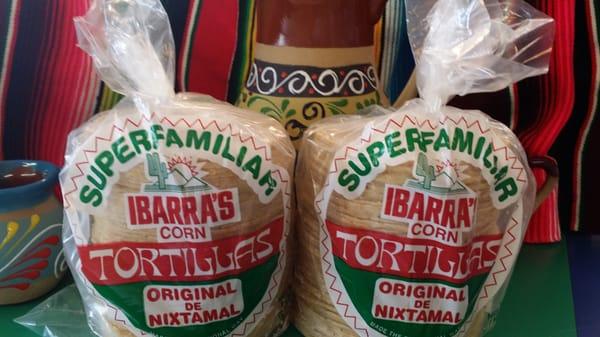 Ibarra's Superfamiliar tortillas