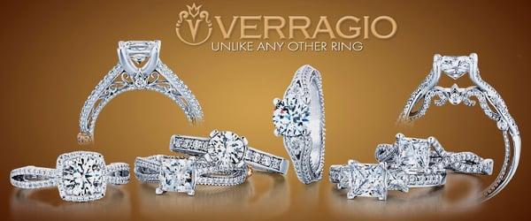 Verragio is a high quality bridal line that combines vintage with a new age look.