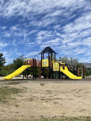 View of the playground.