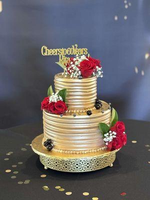 Custom cake 2 tier