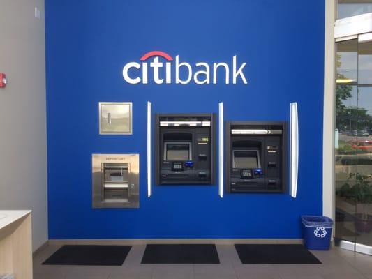 The walk up indoor ATMs