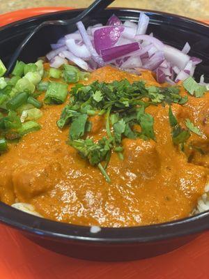 Paneer tikka masala bowl