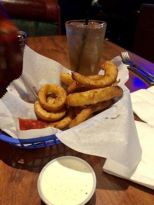 Onion rings-good!