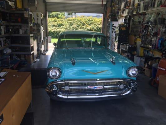 1956 Chevy Custom Audio work