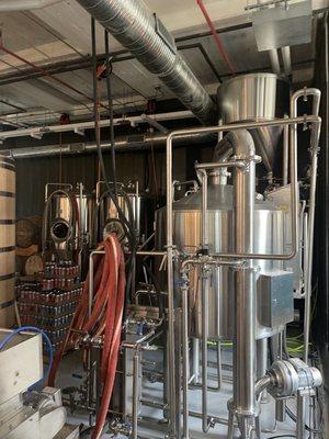 Brewing vats