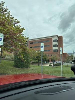 Location is on the main floor of the medical building