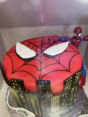 6" Spider-Man Cake