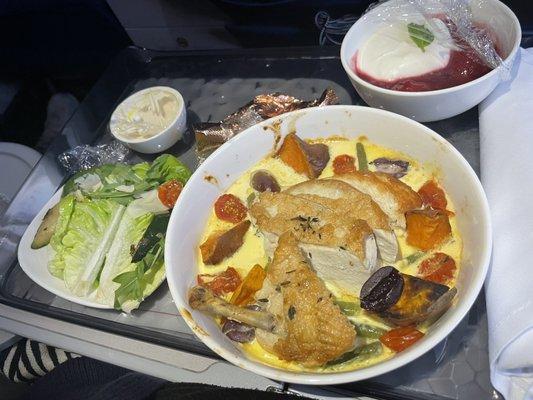 First class meal -- delicious