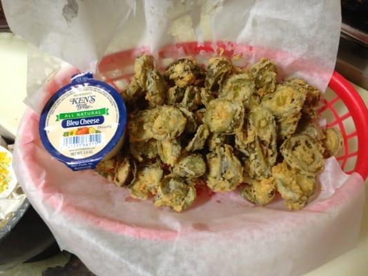 Made to order fried jalapeños