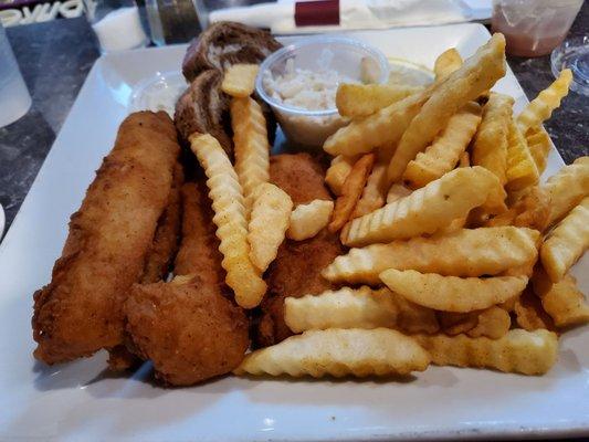 Cod fish fry