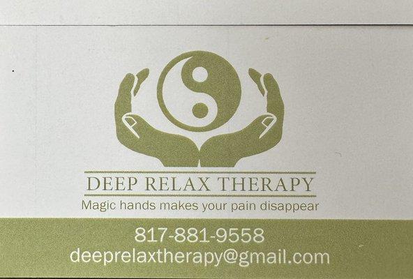 Deep Relax Therapy