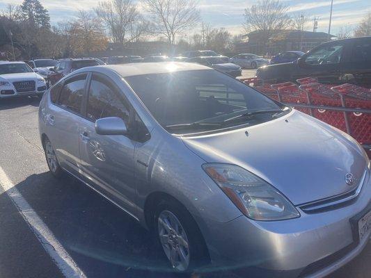 Shiny clean car!