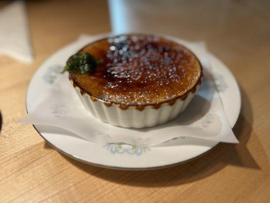 Creme brulee - red miso, caramel. So rich - simply divine!