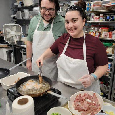 Always Fun and Delicious in Maricel's Kitchen Cooking Classes