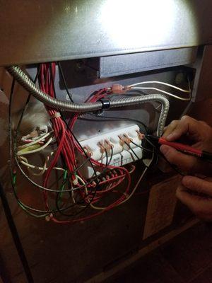 Viking range repair - spark module and oven temperature control replacement