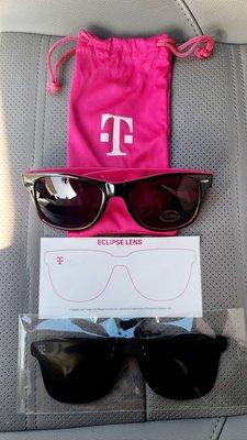 T-Mobile Tuesday - Free Sunglasses + Eclipse Lens  03-26-2024