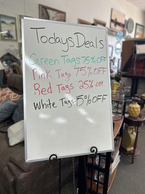 Sales every day!